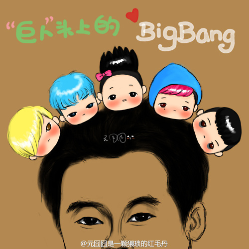 [Fanart] BIGBANG Chibi cực cute Tumblr_m1lhg172xc1qbwgylo1_500