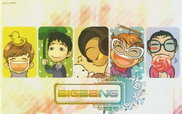 [Fanart] BIGBANG Chibi cực cute Wallpapernew-bb02